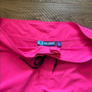 Reel Legends Pink Swim Shorts Size 40